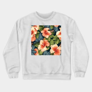 Hibiscus Flowers Pattern 9 Crewneck Sweatshirt